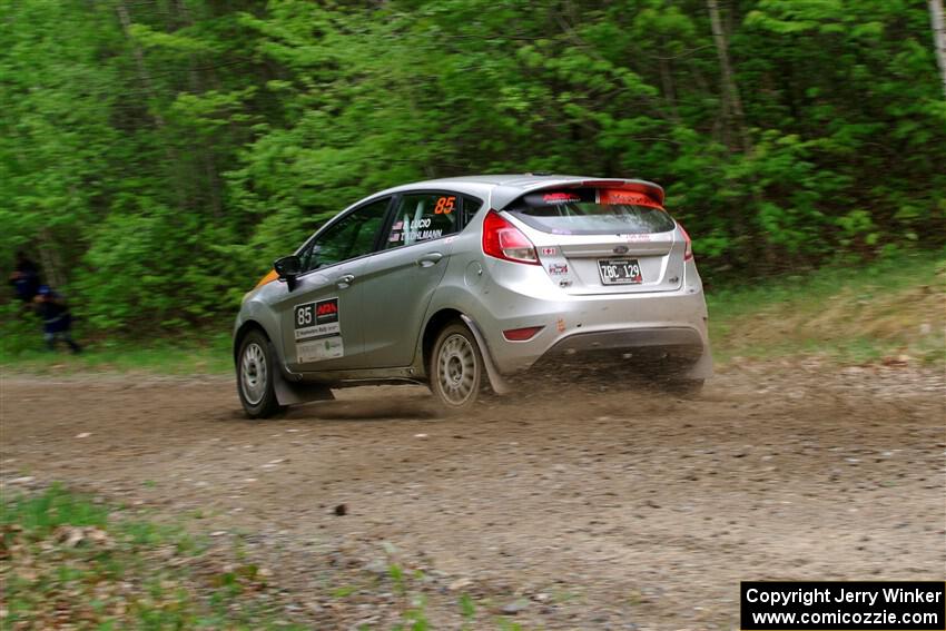 Brent Lucio / Tim Kohlmann Ford Fiesta on SS3, Steamboat I.