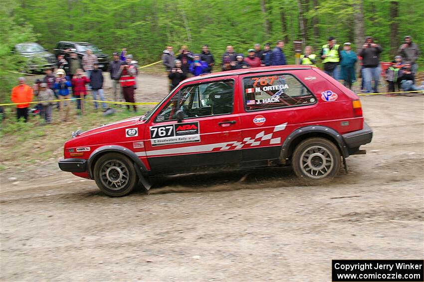 Nino Ortega / Jason Hack VW GTI on SS3, Steamboat I.