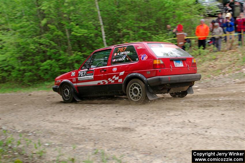 Nino Ortega / Jason Hack VW GTI on SS3, Steamboat I.