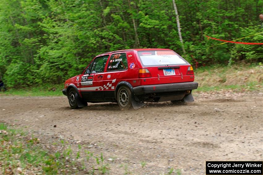 Nino Ortega / Jason Hack VW GTI on SS3, Steamboat I.
