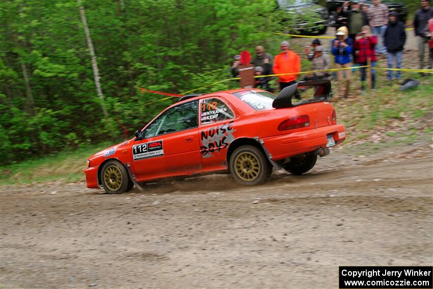Anikka Nykanen / Danielle Kemp Subaru Impreza on SS3, Steamboat I.