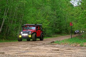 A Jeep Wrangler Rubicon sweeps SS3, Steamboat I.