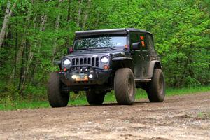 A Jeep Wrangler sweeps SS3, Steamboat I.