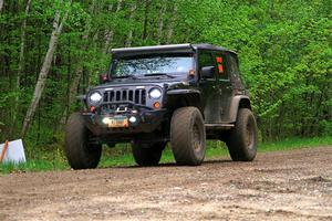 A Jeep Wrangler sweeps SS3, Steamboat I.