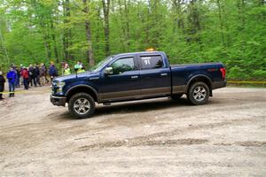 A Ford F-150 sweeps SS3, Steamboat I.