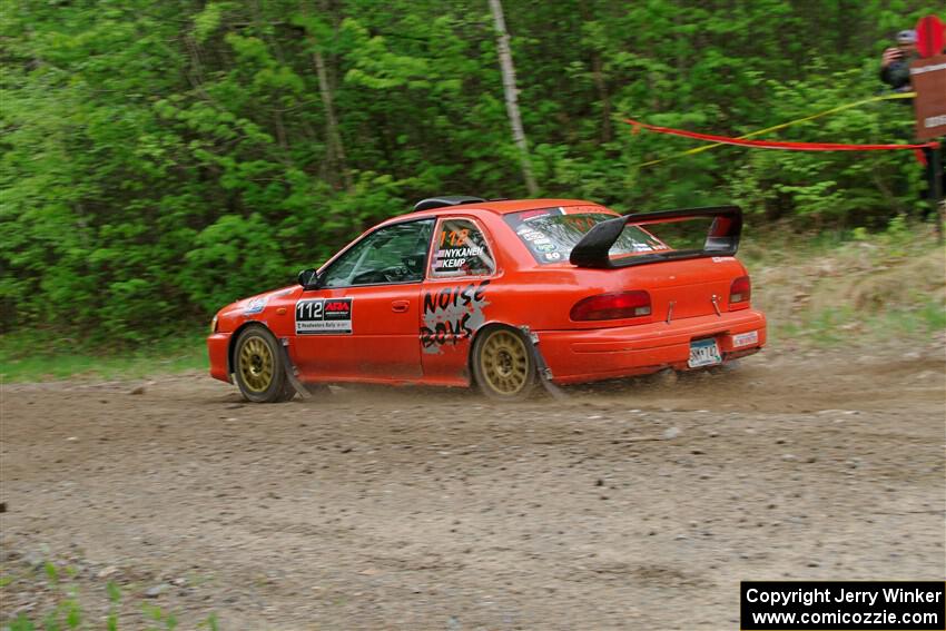 Anikka Nykanen / Danielle Kemp Subaru Impreza on SS3, Steamboat I.