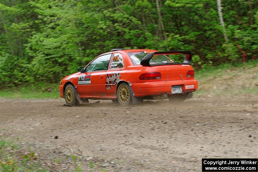 Anikka Nykanen / Danielle Kemp Subaru Impreza on SS3, Steamboat I.
