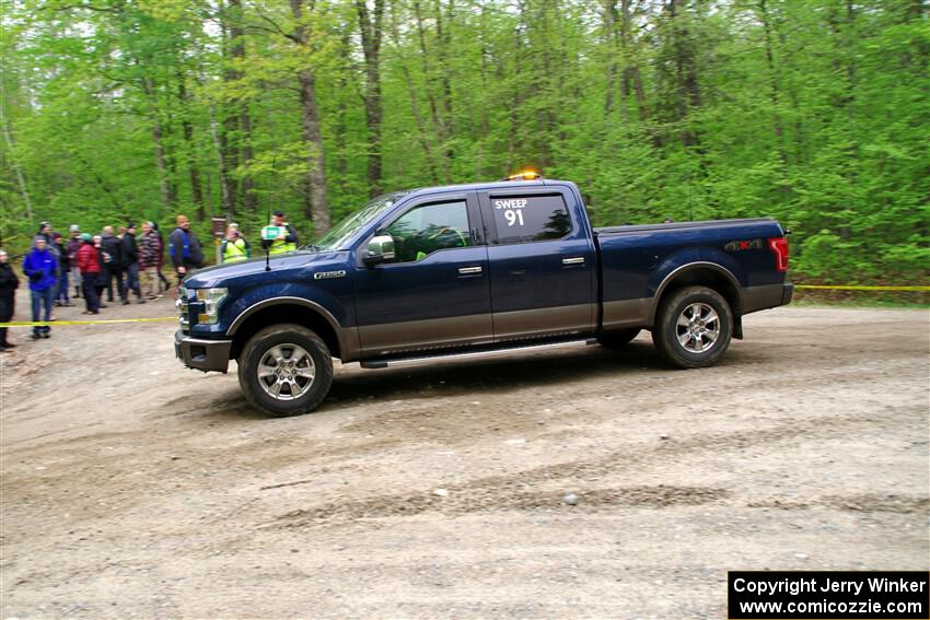 A Ford F-150 sweeps SS3, Steamboat I.