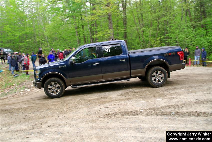 A Ford F-150 sweeps SS3, Steamboat I.