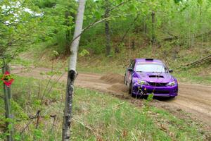 Silas Himes / Aleut Hatfield Subaru WRX STi on SS5, Kabekona II.