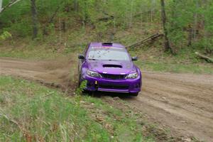 Silas Himes / Aleut Hatfield Subaru WRX STi on SS5, Kabekona II.