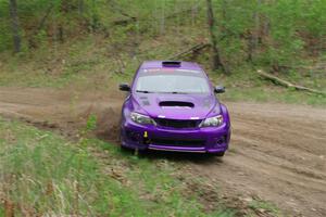 Silas Himes / Aleut Hatfield Subaru WRX STi on SS5, Kabekona II.