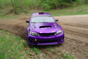 Silas Himes / Aleut Hatfield Subaru WRX STi on SS5, Kabekona II.