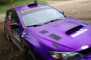Silas Himes / Aleut Hatfield Subaru WRX STi on SS5, Kabekona II.