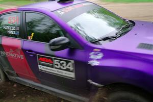 Silas Himes / Aleut Hatfield Subaru WRX STi on SS5, Kabekona II.