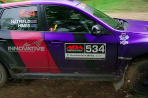 Silas Himes / Aleut Hatfield Subaru WRX STi on SS5, Kabekona II.