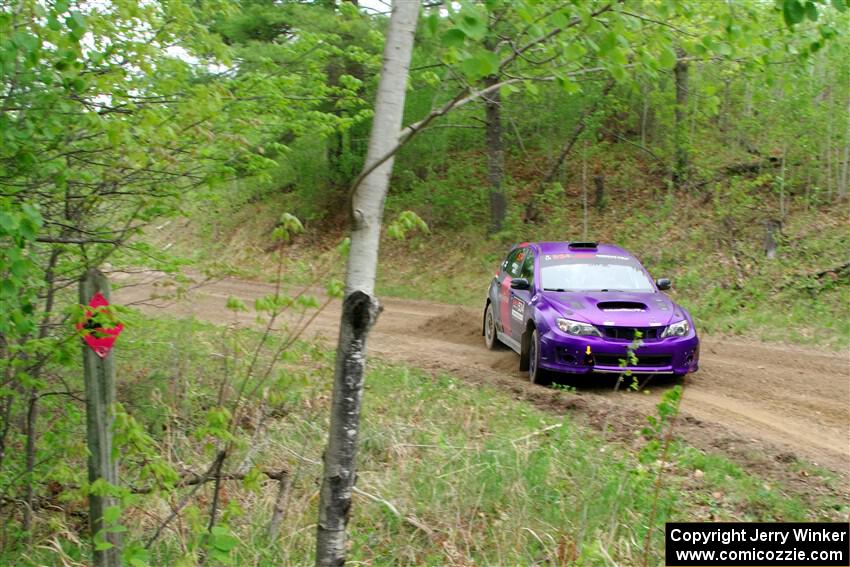 Silas Himes / Aleut Hatfield Subaru WRX STi on SS5, Kabekona II.