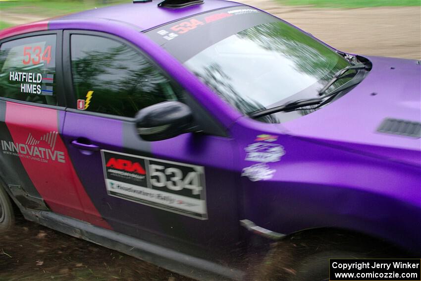 Silas Himes / Aleut Hatfield Subaru WRX STi on SS5, Kabekona II.