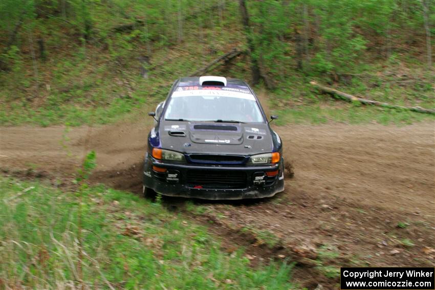 Dusty Peterke / Robert Judge Subaru Impreza on SS5, Kabekona II.