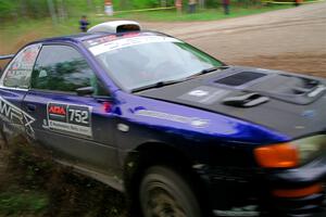 Dusty Peterke / Robert Judge Subaru Impreza on SS5, Kabekona II.