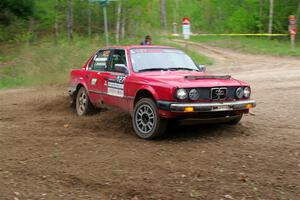 Levi Johnson / Lars Anderson BMW 325e on SS5, Kabekona II.