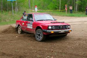 Levi Johnson / Lars Anderson BMW 325e on SS5, Kabekona II.