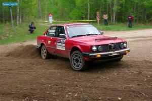 Levi Johnson / Lars Anderson BMW 325e on SS5, Kabekona II.