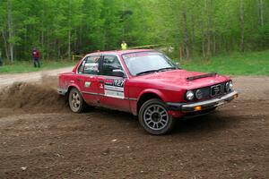 Levi Johnson / Lars Anderson BMW 325e on SS5, Kabekona II.