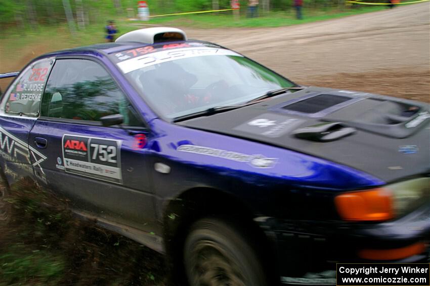 Dusty Peterke / Robert Judge Subaru Impreza on SS5, Kabekona II.