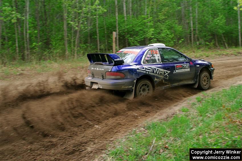 Dusty Peterke / Robert Judge Subaru Impreza on SS5, Kabekona II.