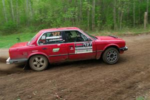 Levi Johnson / Lars Anderson BMW 325e on SS5, Kabekona II.