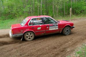 Levi Johnson / Lars Anderson BMW 325e on SS5, Kabekona II.