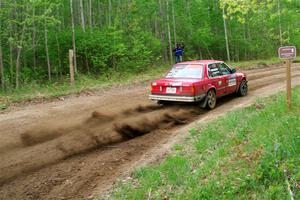 Levi Johnson / Lars Anderson BMW 325e on SS5, Kabekona II.