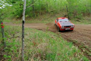 Mike Hurst / Randall Short Ford Capri on SS5, Kabekona II.