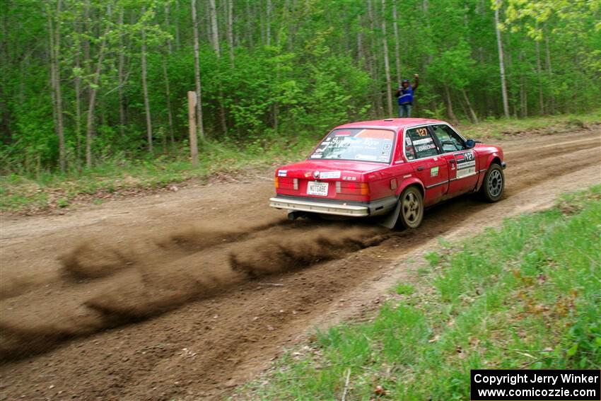 Levi Johnson / Lars Anderson BMW 325e on SS5, Kabekona II.