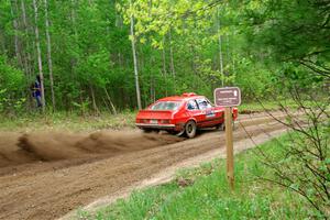 Mike Hurst / Randall Short Ford Capri on SS5, Kabekona II.