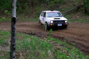 Josh Nykanen / Charlotte Himes VW GTI on SS5, Kabekona II.