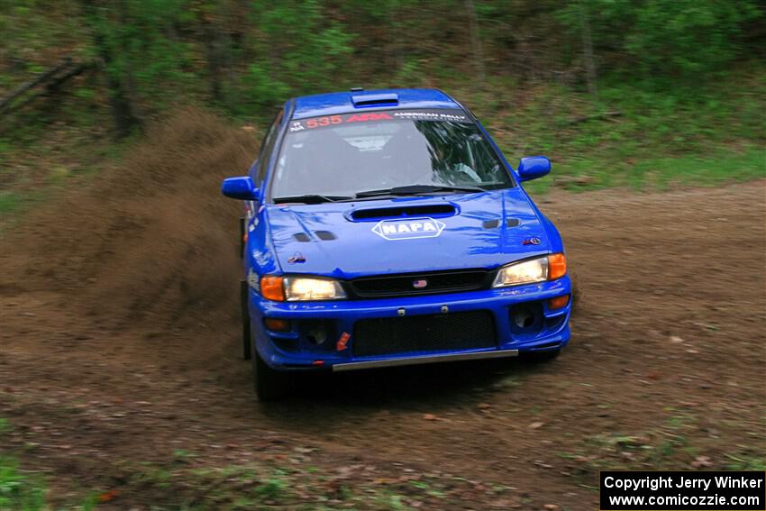 Connor Himes / Elliot Prusi Subaru Impreza on SS5, Kabekona II.