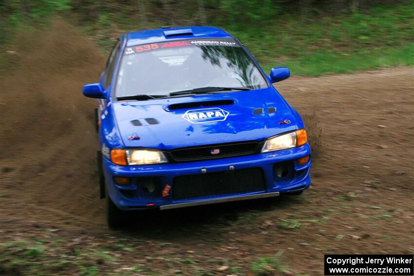 Connor Himes / Elliot Prusi Subaru Impreza on SS5, Kabekona II.