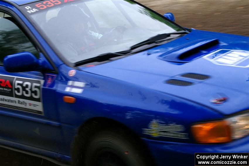Connor Himes / Elliot Prusi Subaru Impreza on SS5, Kabekona II.