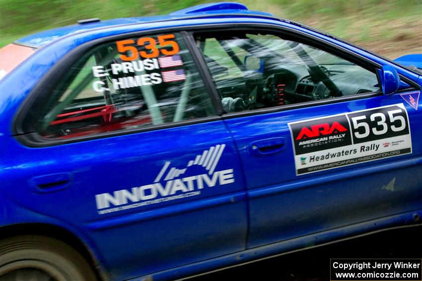 Connor Himes / Elliot Prusi Subaru Impreza on SS5, Kabekona II.