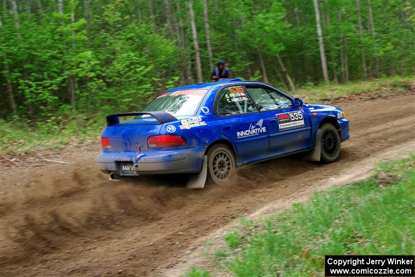 Connor Himes / Elliot Prusi Subaru Impreza on SS5, Kabekona II.