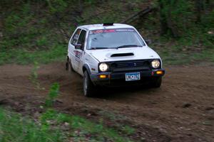 Josh Nykanen / Charlotte Himes VW GTI on SS5, Kabekona II.