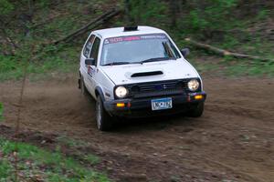 Josh Nykanen / Charlotte Himes VW GTI on SS5, Kabekona II.