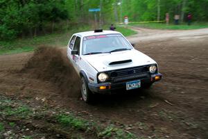 Josh Nykanen / Charlotte Himes VW GTI on SS5, Kabekona II.