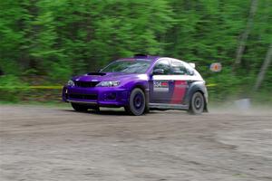 Silas Himes / Aleut Hatfield Subaru WRX STi on SS6, Steamboat II.