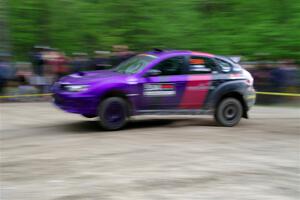 Silas Himes / Aleut Hatfield Subaru WRX STi on SS6, Steamboat II.