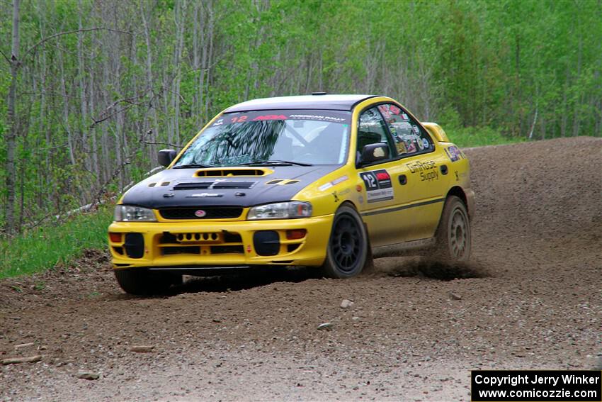 Steve Gingras / Katie Gingras Subaru Impreza on SS5, Kabekona II.