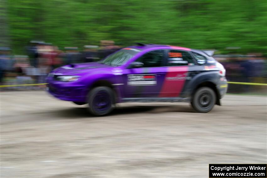 Silas Himes / Aleut Hatfield Subaru WRX STi on SS6, Steamboat II.
