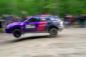Silas Himes / Aleut Hatfield Subaru WRX STi on SS6, Steamboat II.